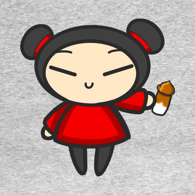 Dalgona Coffee Pucca by aishiiart